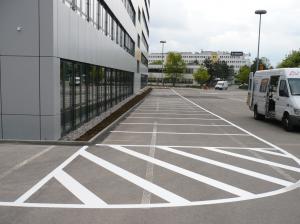 Parkplatzmarkierung